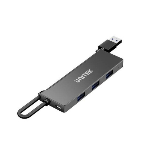 UNITEK HUB USB-A 4X USB-A 5 GBPS, CZARNY-17613241