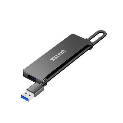 UNITEK HUB USB-A 4X USB-A 5 GBPS, CZARNY-17613242