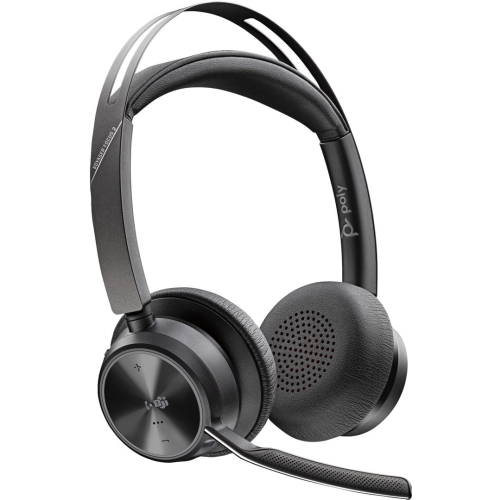 Słuchawki Poly Voyager Focus 2 z certyfikatem Microsoft Teams USB-C-C Headset + USB-C/A Adapter 9T9J4AA#AC3-17613626