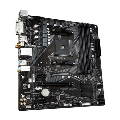 Płyta główna Gigabyte A520M DS3H AC (A520. AM4.mATX.DDR4)-17615356