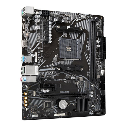 Płyta główna Gigabyte A520M K, chipset AMD A520, gniazdo AM4, 2xDDR4, format mATX-17615375