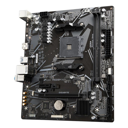 Płyta główna Gigabyte A520M K, chipset AMD A520, gniazdo AM4, 2xDDR4, format mATX-17615376
