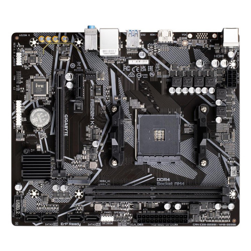 Płyta główna Gigabyte A520M K, chipset AMD A520, gniazdo AM4, 2xDDR4, format mATX-17615377
