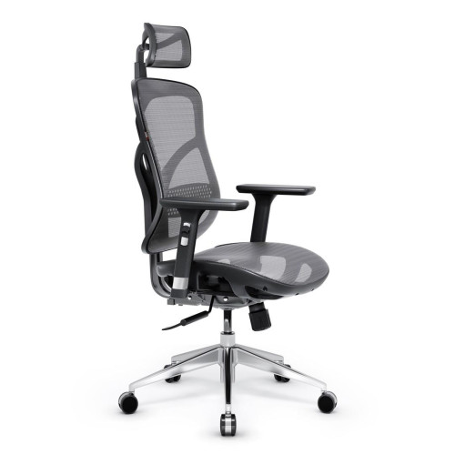 Fotel gamingowy DIABLO V-BASIC FOTEL czarno-szary-17641297