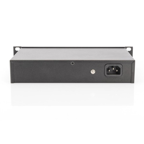Digitus 10-calowy 8-portowy przełącznik Gigabit Ethernet PoE-17644485
