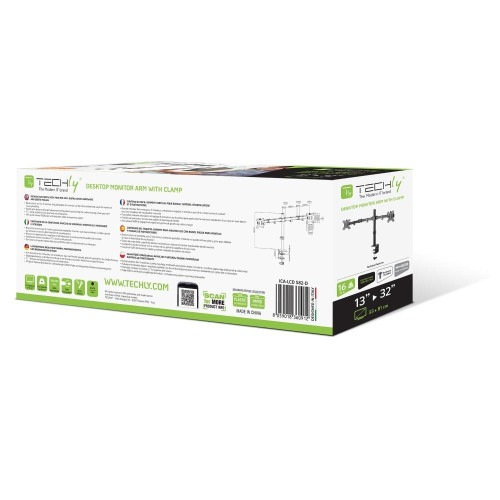 Techly ICA-LCD 582-D uchwyt / stojak do monitorów 81,3 cm (32