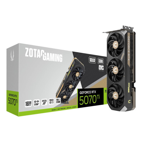 Karta graficzna ZOTAC GAMING GeForce RTX 5070 Ti SOLID CORE OC 16GB-17671476
