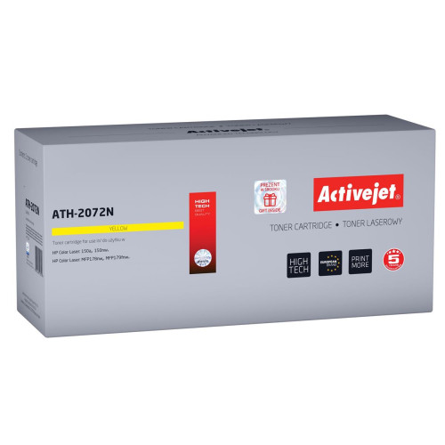 Activejet ATH-2072N Toner (zamiennik HP 117A 2072A; Supreme; 700 stron; żółty)-1769113