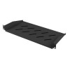 Półka do szaf 19cali 1U 27cm/120kg czarna AK-1014-B-7818986