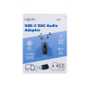 Adapter audio USB-C/M na 3.5mm/F, DAC, EQ-17723200