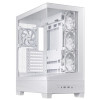 ASUS A31 Plus TG ARGB WHITE Midi Tower Biały