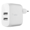 Belkin WCD001VF1MWH ładowarka do urządzeń przenośnych Uniwersalne Biały Prąd przemienny Wewnętrzna-17792052