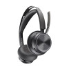 POLY Zestaw słuchawkowy Voyager Focus 2 USB-C-C + przejściówka USB-C/A Adapter + podstawka ładująca-17792922