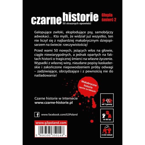 Gra Czarne Historie Głupia Śmierć 2-17719871