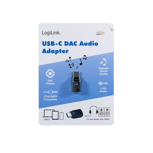 Adapter audio USB-C/M na 3.5mm/F, DAC, EQ-17723200