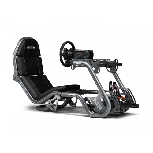 Kokpit symulatora wyścigów F-GT Pro Formula and GT szary-17723621
