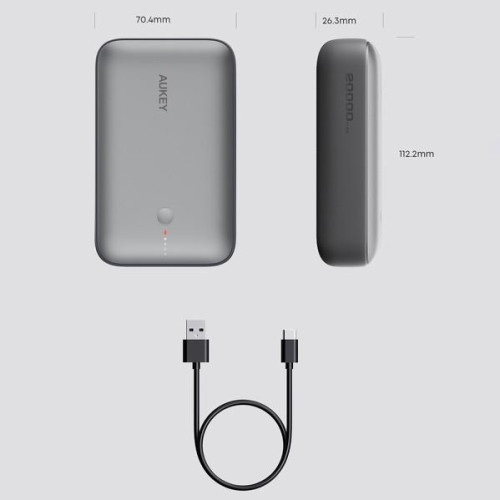 PB-Y57 Mini Power Bank 20000mAh 22.5W 2xUSB PD 3.0 QC 3.0 LED-17723723