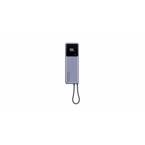 PowerBank 165W 10000mAh z wbudowanym kablem