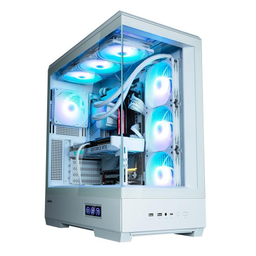 Obudowa P50 DS WHITE Mid-Tower 4x ARGB Fans-17723842