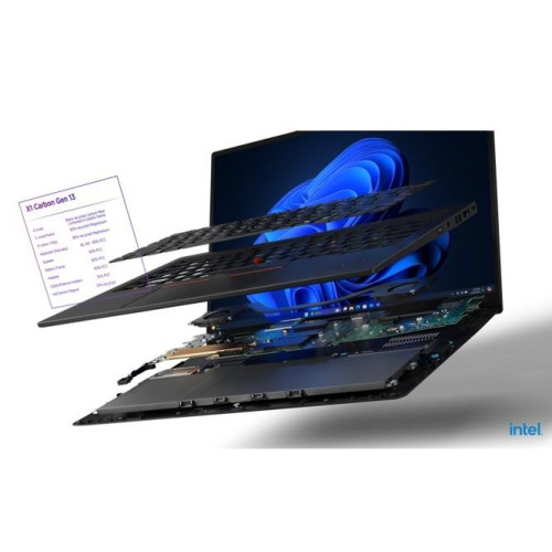 Ultrabook Thinkpad X1 Carbon G13 21NS004NPB W11Pro Ultra 7 258V/32GB/1TB/INT/14.0 WUXGA/Touch/Black/3YRS Premier Suppor