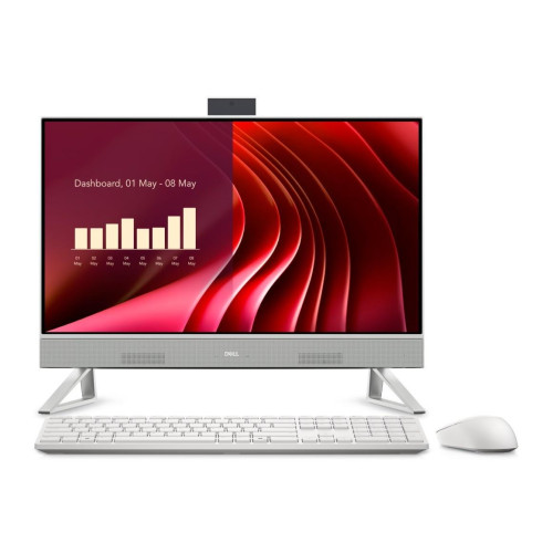 Komputer Dell 24 All-in-One EC24250 Win11Pro 7-150U/16GB/1TB/23.8 FHD Touch/Intel Graphics/Cam/WLAN + BT/Backlit Kb/3Y ProSupport