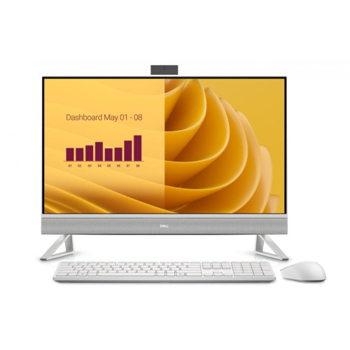 Komputer Dell 27 All-in-One EC27250 Win 11 Pro 7-150U/16GB/512GB SSD/27.0 FHD/Intel Graphics/Cam/WLAN + BT/Backlit Kb/3Y ProSupport