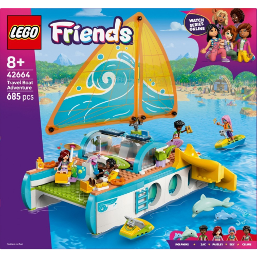 Klocki Friends 42664 Przygoda na łodzi-17726887
