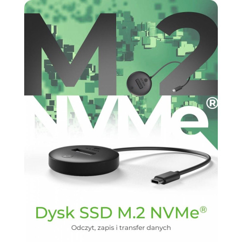 Stacja dokująca dla NVMe+SATA SSD IB-1610MCD-C31-17728430
