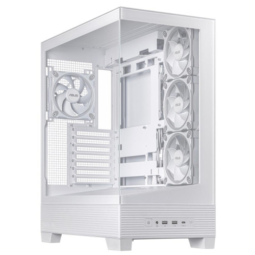 ASUS A31 Plus TG ARGB WHITE Midi Tower Biały