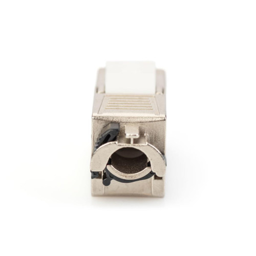 Moduł (gniazdo) keystone RJ45 (8P8C) kat.6A, STP,ekranowany, beznarzędziowy, stalowy, 24szt-17792484