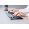 CHERRY KW 9100 SLIM klawiatura Uniwersalne RF Wireless + Bluetooth QWERTY Angielski Czarny-17804703