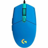 Mysz USB Optical G102 Lightsy Blue 910-005801 Logitech