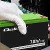 QOLTEC AKUMULATOR AGM 12V | 7AH | MAX. 105A | SECURITY-17821104
