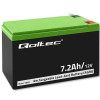 QOLTEC AKUMULATOR AGM 12V | 7.2AH | MAX 108A-3859697