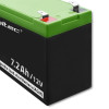 QOLTEC AKUMULATOR AGM 12V | 7.2AH | MAX 108A-17821109