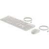 Klawiatura + mysz HP 225 Wired Mouse and Keyboard Combo White 86J24AA-17844574