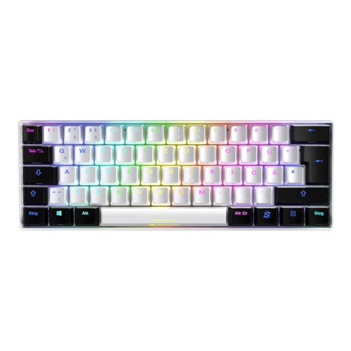 SKILLER SGK50 S4 WHITE/KEYBOARD RGB KAILH RED
