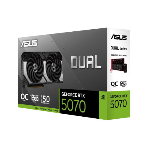 Karta graf. ASUS DUAL RTX 5070 12GB OC-17820023