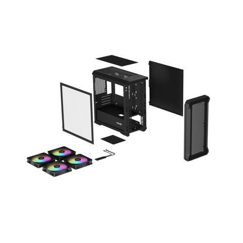 Obudowa NATEC Genesis Irid 503 ARGB NPC-1559 (Micro ATX. Mini ITX; kolor czarny)-17842322