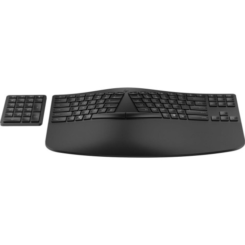HP Klawiatura ergonomiczna bezprzewodowa + numeryczna 965 7E756AA czarna-17844528