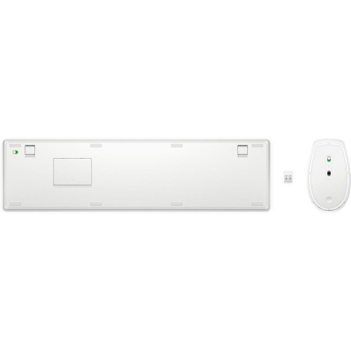 Zestaw bezprzewodowy klawiatura + mysz HP 655 White 860P8AA-17844586