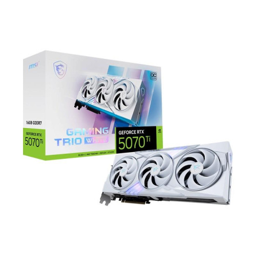 Karta graficzna MSI RTX 5070 Ti 16G GAMING TRIO OC WHITE-17886538