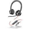 POLY Zestaw słuchawkowy Blackwire 8225 Stereo USB-C z certyfikatem Microsoft Teams + przejściówka USB-C/A-17922932