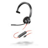 POLY Jednouszny zestaw słuchawkowy Blackwire 3310 USB-C + przejściówka USB-C/A-17923113