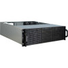 Inter-Tech 3U-30248 Stojak Czarny, Stal nierdzewna-17970292