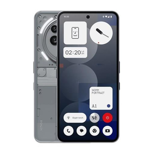 Nothing Phone (3a) 17,2 cm (6.77") Dual SIM Android 15 5G 12/256GB Grey