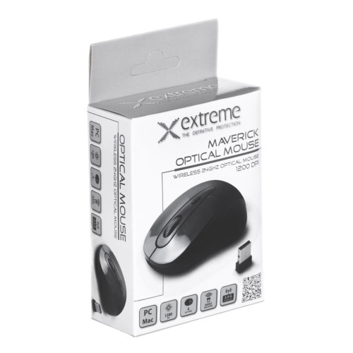 Mysz EXTREME Maverick XM104K (optyczna; 1200 DPI; kolor czarny)-1801269