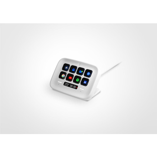Kontroler zewnętrzny Elgato Stream Deck Neo, biały, 8 konfigurowalnych klawiszy