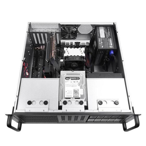 Silverstone RM41-H08 Stojak Czarny-18063924