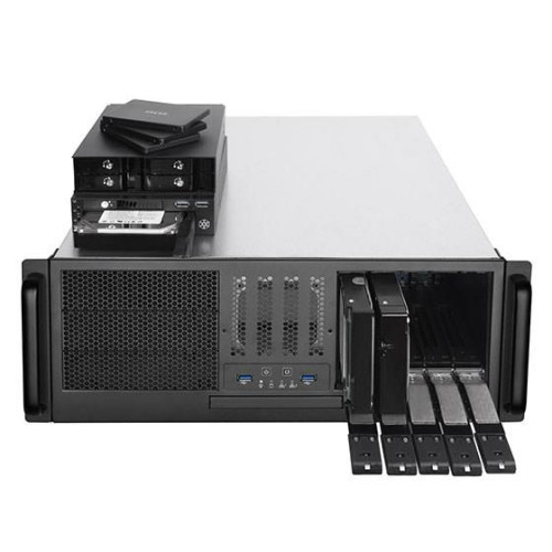 Silverstone RM41-H08 Stojak Czarny-18063933